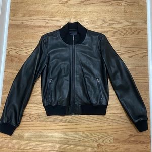 Women’s leather jacket size L